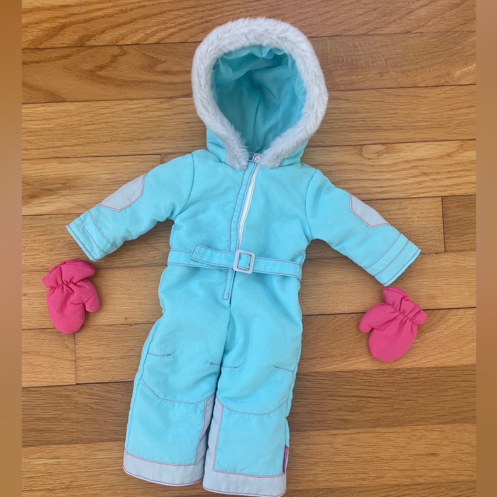 American girl doll snowsuit